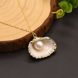Pearl Necklace 925 Sterling Silver Shell Jewelry – Jewelry Gift Ideas — 1