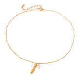 Gold Stainless Steel Mother's Day Letter Hanging – Jewelry Gift Ideas — 4