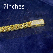 8mm Stainless Steel Inlaid Vvs Moissanite Buckle – Jewelry Gift Ideas — 17