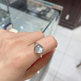 Vintage Carved Personality Shell White Crystal Ring – Gifts for Her — 6
