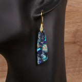 Geometric Flower Shape Pendant Earrings – Jewelry Gift Ideas — 11