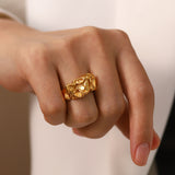 Women's Fashionable All-match Stainless Ring – Gifts for Her — 1