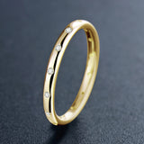 Sterling Silver Simple Couple Popular Fine Ring – Gifts for Couples — 3