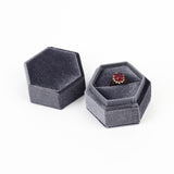 Jewelry Box Hexagonal Pair Ring Storage – Home & Living Gifts — 2