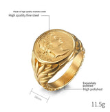 European And American Style Stainless Steel Ring – Stylish Gifts — 4