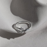 Star Ear Eight-pointed Stars Ring Ins Niche Net Red – Birthday Gifts — 2