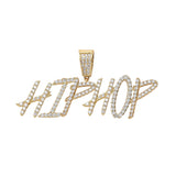 English Flower Body Grass Letter Pendant Necklace – Jewelry Gift Ideas — 5