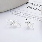 Creative Trendy Design Earrings Silver – Holiday Gift Ideas — 4