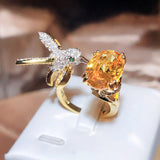 Women's Fashion Saint Mary's Hummingbird Ring – Stylish Gifts — 4