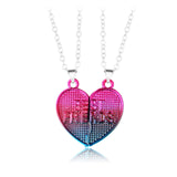 Fashion New Childrens Gradient Love Necklace – Jewelry Gift Ideas — 5