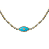 European And American Devil's Eye Necklace Zircon – Jewelry Gift Ideas — 4