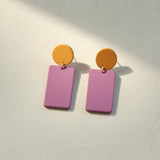 Ladies Fashion Clay Textured Acrylic Earrings – Stylish Gifts — 5