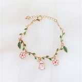 Ladies Flower Bunny Cat Leaf Bracelet – Jewelry Gift Ideas — 2