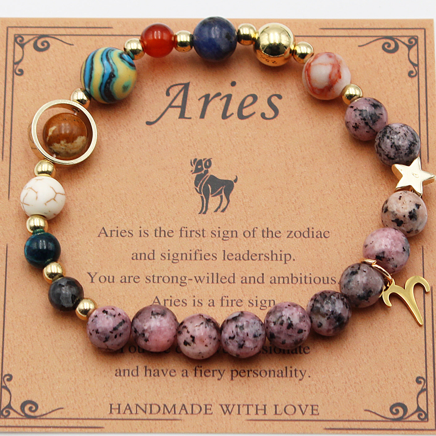 Eight Planets 12 Constellation Bracelet Natural – Jewelry Gift Ideas — 1