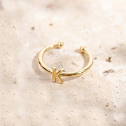 Fashion Style Cutout Letter Ring – Stylish Gifts — 1