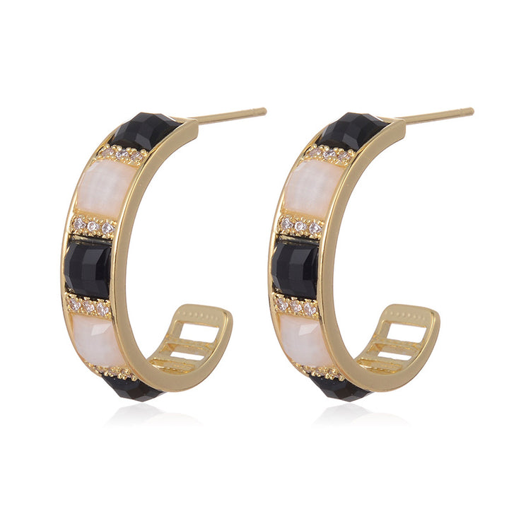 Short Pearl Earrings Frosted Bead Earrings – Meaningful Gifts — 1