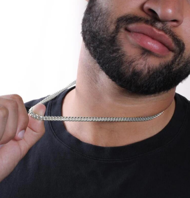 14K Cuban Chain Men's Titanium Steel Pendant – Jewelry Gift Ideas — 1