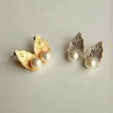 Creative Bohemian Beautiful Pearl Leaf Shaped – Thoughtful Gifts — 1