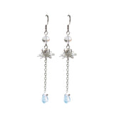 Women's Lotus Water Drop Fringe Earrings – Gifts for Her — 4