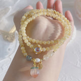 Gold Hair Crystal Wealth Transfer Bracelet – Jewelry Gift Ideas — 5
