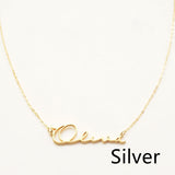 Women's Personalized Name 18k Gold Necklace – Jewelry Gift Ideas — 4