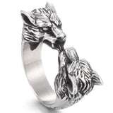 Vintage Fashion Stainless Steel Ring – Stylish Gifts — 6
