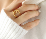 Alina Golden Knot Ring – Useful Gifts — 2