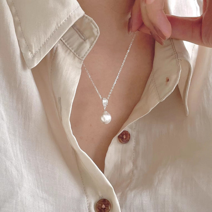 Simple Style Small Waist Jeweled Pendant Clavicle – Jewelry Gift Ideas — 1