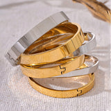 Simple Elegant Stainless Steel Vacuum 18K Gold – Jewelry Gift Ideas — 3