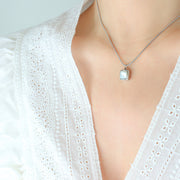 French Ins Cold Style Square White Sea Shell – Jewelry Gift Ideas — 2
