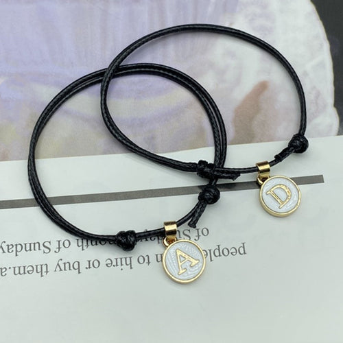 26 English Letters Couple Bracelet Retro Men – Jewelry Gift Ideas — 1
