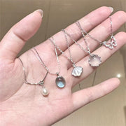 Light Luxury And Simplicity Moonstone Women's Clavicle – Gifts for Her — 2