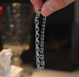 Galaxy Princess Lace Lace Aquamarine Bracelet – Jewelry Gift Ideas — 4
