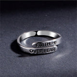 Women's New And Old Cross Ring – Gifts for Her — 3