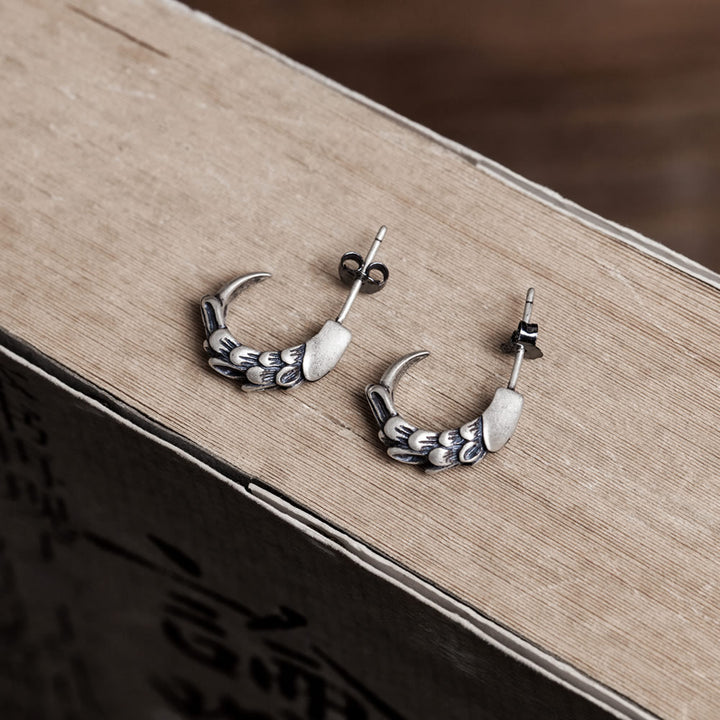 Fashionable Masculinity Trendy Silver Ear Nail – Beauty Gifts — 1
