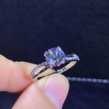 8-word Twist Fashion Zircon Diamond Ring – Stylish Gifts — 3
