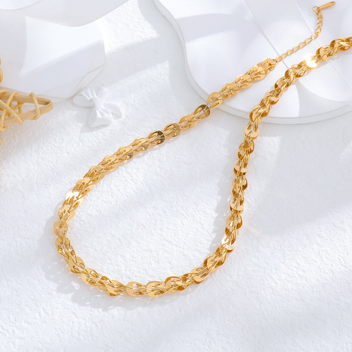 Stainless Steel Pigment Chain Ins Style – Stylish Gifts — 1