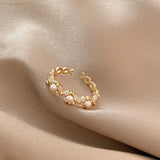 Double Layer Zircon Female Simple Ring Opening – Gifts for Her — 16