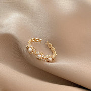Double Layer Zircon Female Simple Ring Opening – Gifts for Her — 16