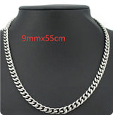 Stainless Steel Necklace European and American – Jewelry Gift Ideas — 12