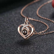 100 Languages I Love You Necklace Love Projection – Jewelry Gift Ideas — 3