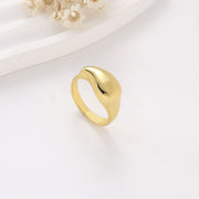 Titanium Steel Gold-plated Fashion Simple Arc Women's – Stylish Gifts — 3