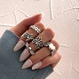 Fashion Metal Joint Ring Creative Retro – Stylish Gifts — 6