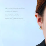 Women's French Romantic Simple Style Copper Earrings – Stylish Gifts — 2