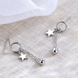 Asymmetric 925 Sterling Silver Women's Earrings – Jewelry Gift Ideas — 5