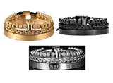 Luxury Roman Royal Crown Charm Bracelet Men – Jewelry Gift Ideas — 5