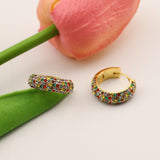 Women's Round Stylish Commuter Earrings – Gifts for Her — 2