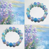 Oil Painting Style Women's New Bracelet Blue Purple – Stylish Gifts — 3
