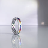 Personalized Simple Silver Women's Ring – Gifts for Her — 6