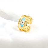 Devil's Eye Hip Hop Opening Adjustable Ring – Stylish Gifts — 9